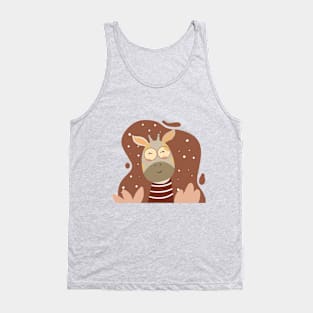 Spectacular Giraffe Tank Top